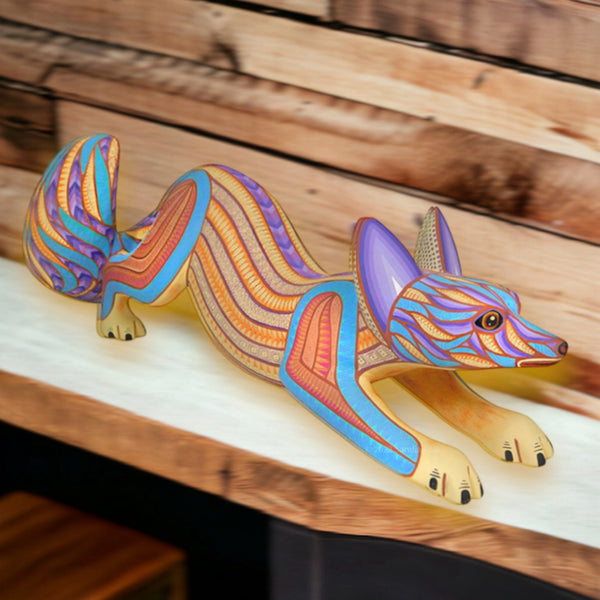 Diego Ramirez: Exquisite Fox Woodcarving