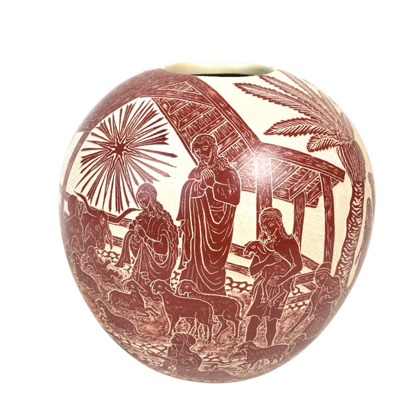 Israel Quintana: Nativity Scene Olla