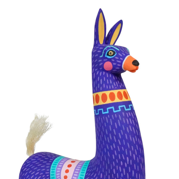 Luis Pablo: Peruvian Llama Woodcarving