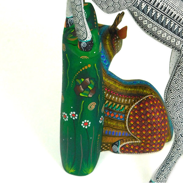 Manuel Cruz: One Piece Sculpture Deer & Fawn