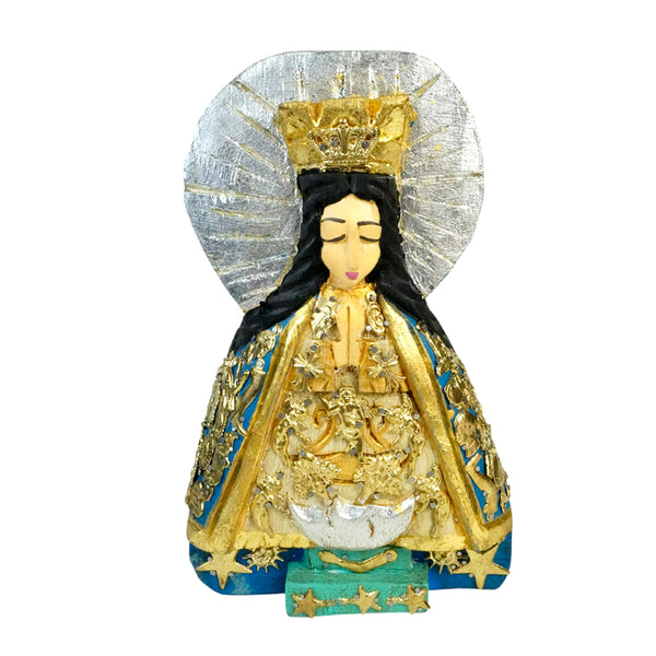 Milagros: Our Lady of Health Sculpture Woodcarved