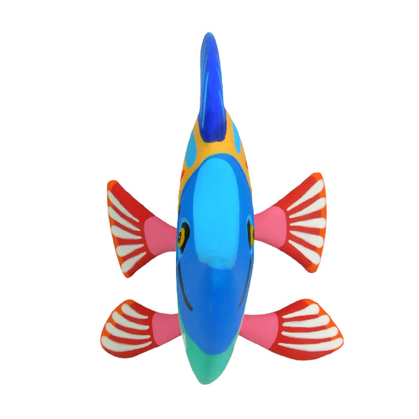 Luis Pablo: Tropical Fish Woodcarving