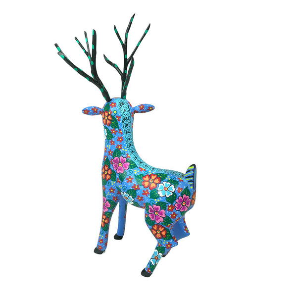 Alberto Jimenez: Flower Deer Sculpture