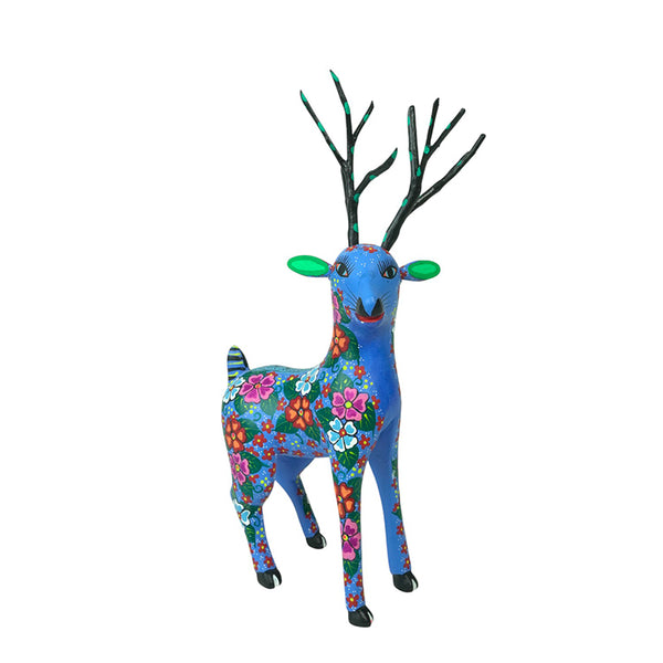 Alberto Jimenez: Flower Deer Sculpture