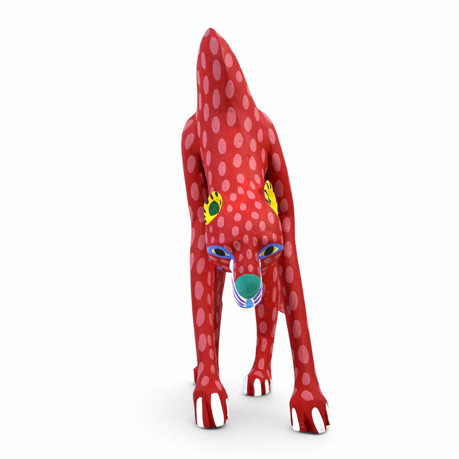 Armando Jimenez: Oaxacan Woodcarving Cheetah