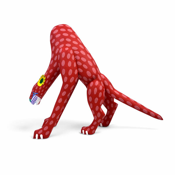 Armando Jimenez: Oaxacan Woodcarving Cheetah