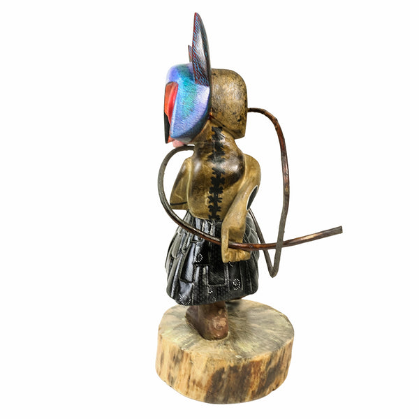 Martin Xuana: Alebrije carnival Dancer with Owl Mask