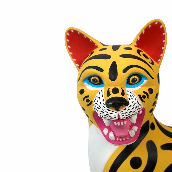 Luis Pablo: Warrior Ocelot Alebrije