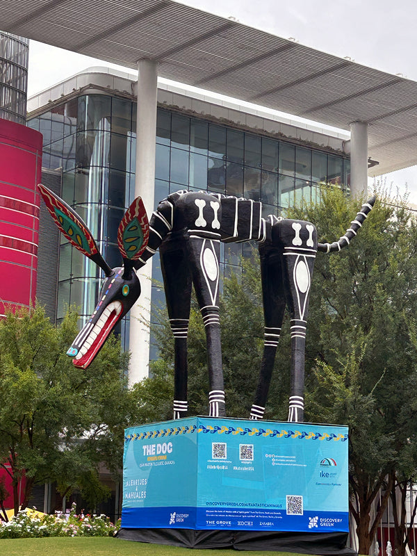 Adrian Xuana: Skeleton Dog Alebrije