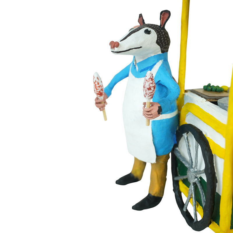 Antonio Alonso: Corn on the Cob & Esquites Seller Paper Mache