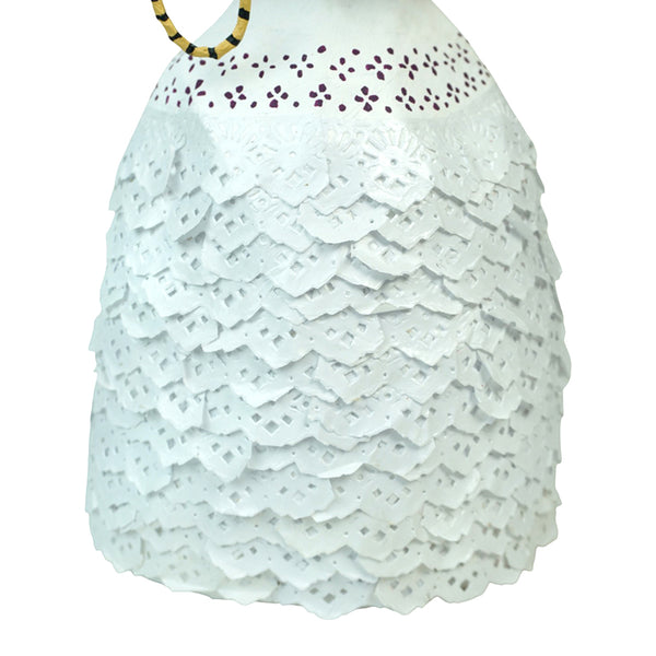 Antonio Alonso: Day of the Dead Catrina with Pets Paper Mache