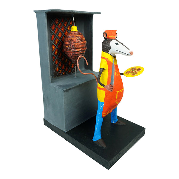 Antonio Alonso: Tacos Vendor Paper Mache