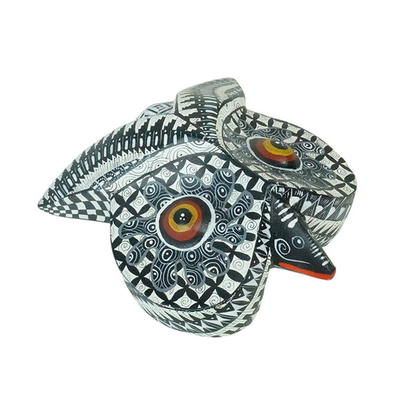 Antonio Xuana: Owl Mask Woodcarving