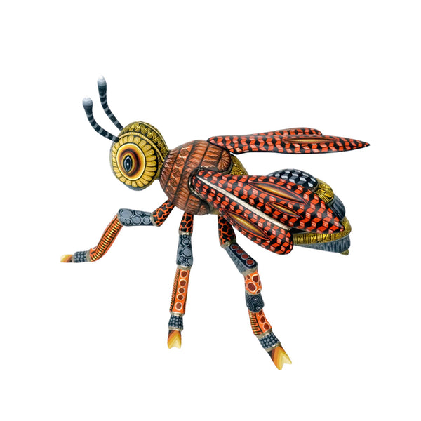 Omar & Areli Cruz: Beautiful Wasp Woodcarving