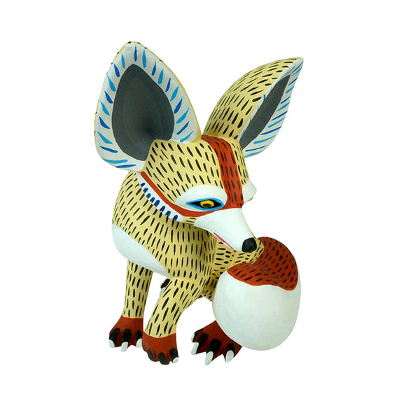 Armando Jimenez: Fox Woodcarving