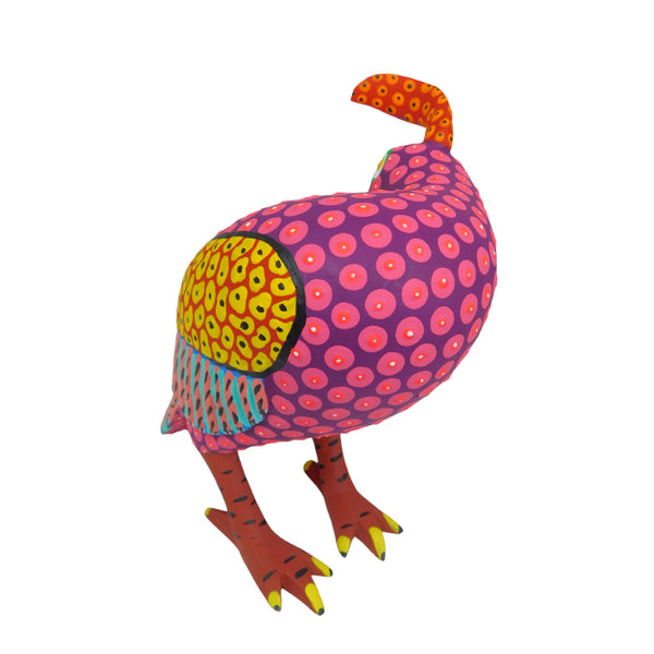 Armando Jimenez: Quail Woodcarving