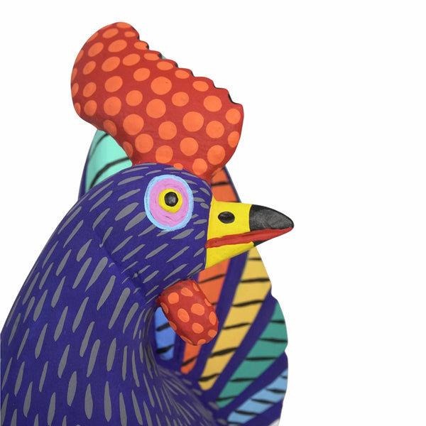 Armando Jimenez: Rooster Woodcarving