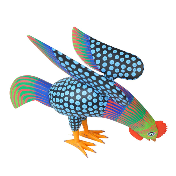 Avelino Perez: Large Hen Woodcarving