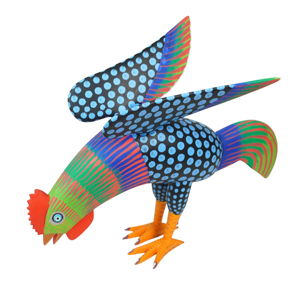 Avelino Perez: Large Hen Woodcarving