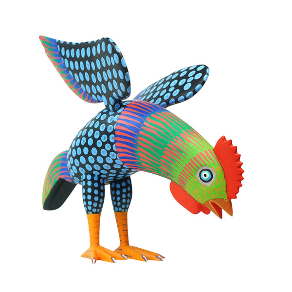 Avelino Perez: Large Hen Woodcarving