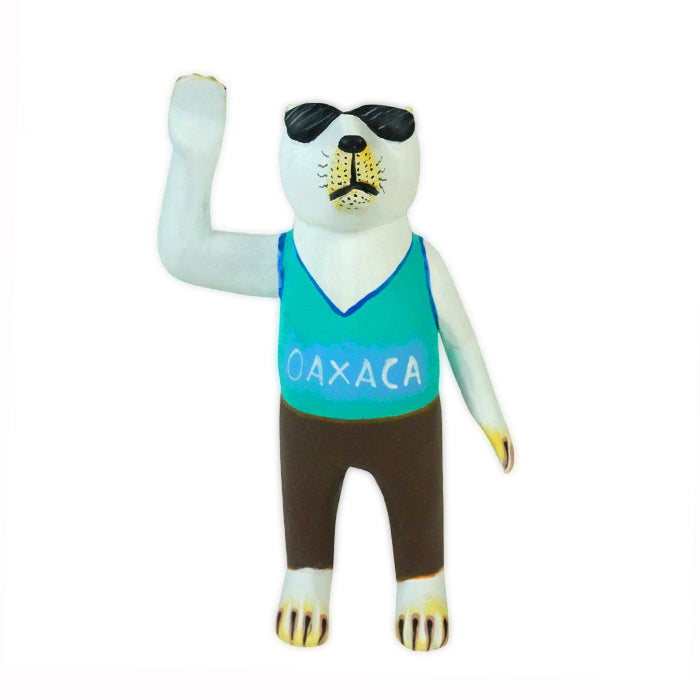 Avelino Perez: Tourist Bear Sculpture