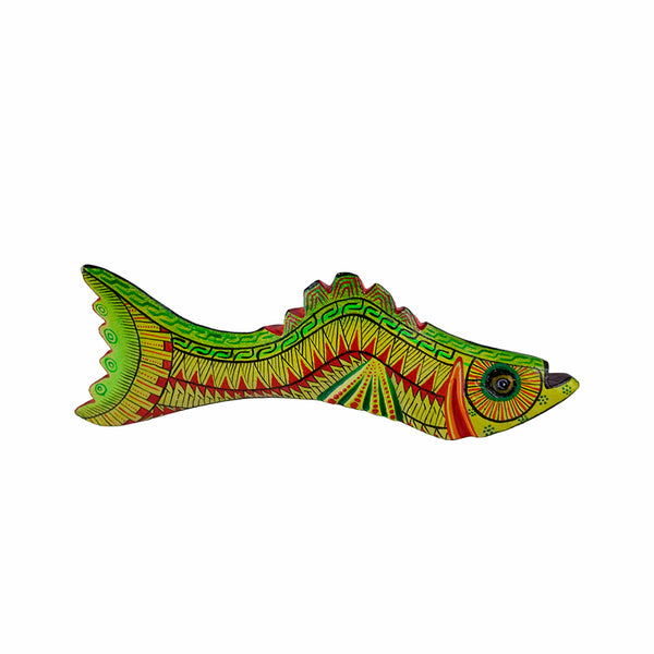 Isabel Fabian: Masterpiece Bear With Fish Alebrije