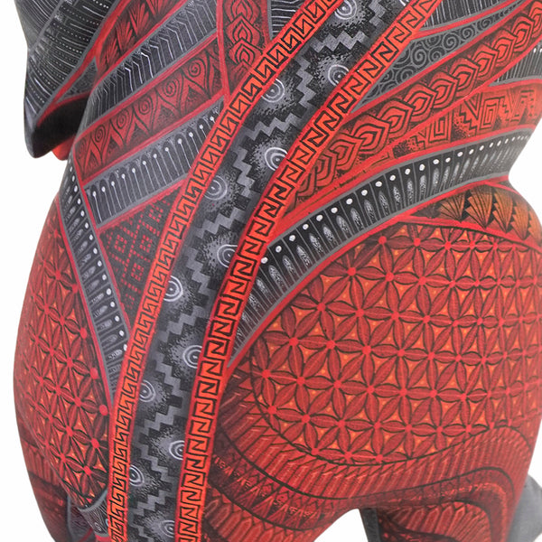 Isabel Fabian: Masterpiece Bear With Fish Alebrije