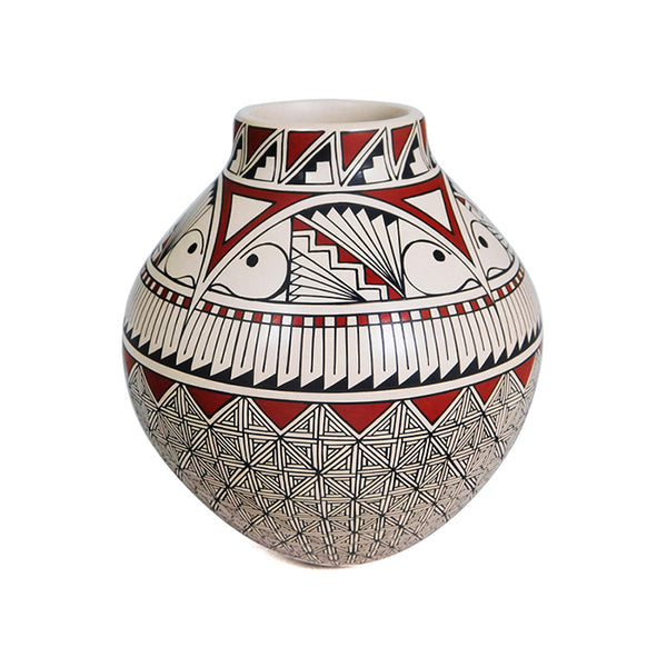 Mata Ortiz Olla handmade pit fired