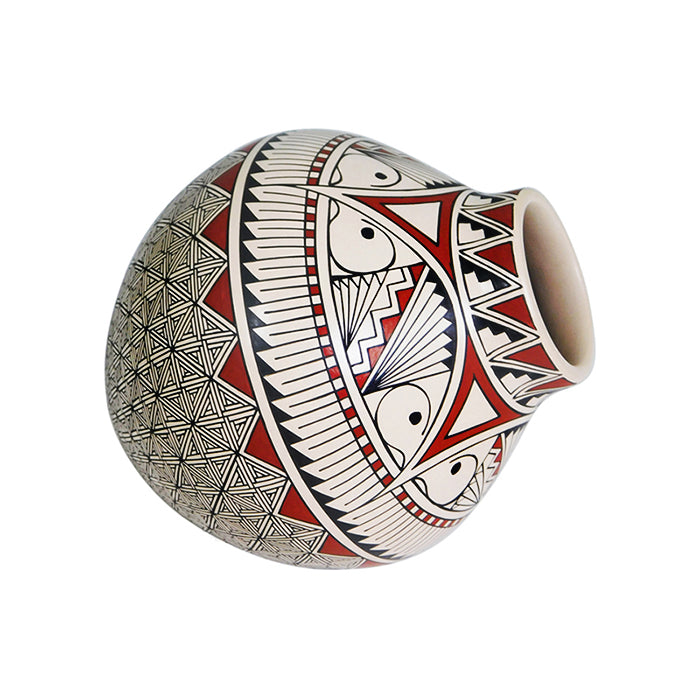 Quezada pottery olla handmade