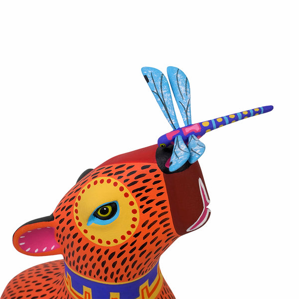Luis Pablo: Capybara with Dragonfly Alebrije