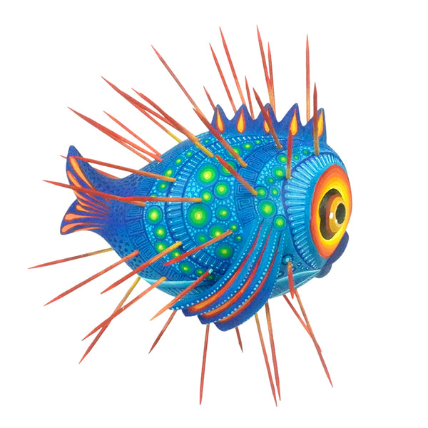 Carolina Sandoval & Kengi: Blowfish Woodcarving