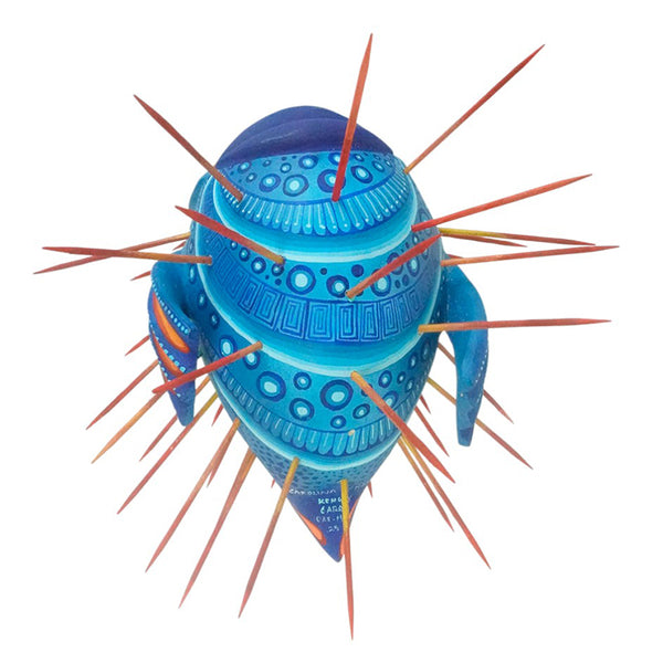 Carolina Sandoval & Kengi: Blowfish Woodcarving