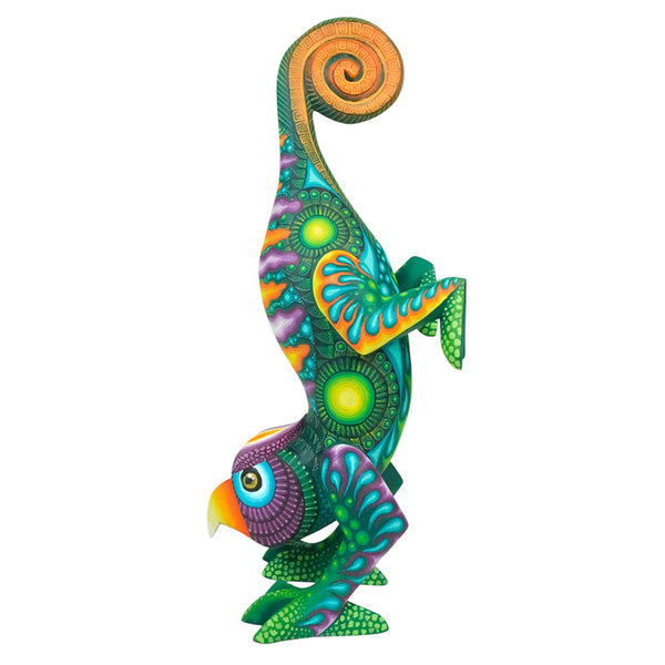 Carolina Sandoval & Kengi: Impressive Fusion Eagle-Chameleon Alebrije