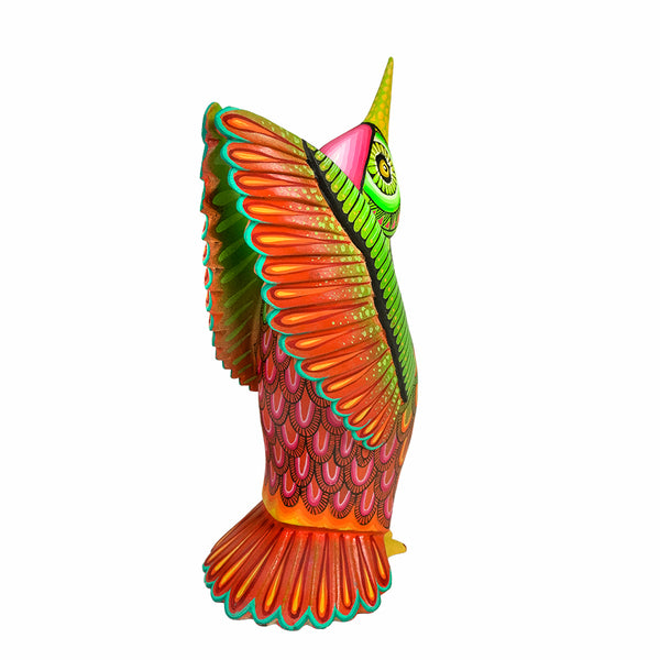 Carolina Sandoval: Alebrije Hummingbird Woodcarving