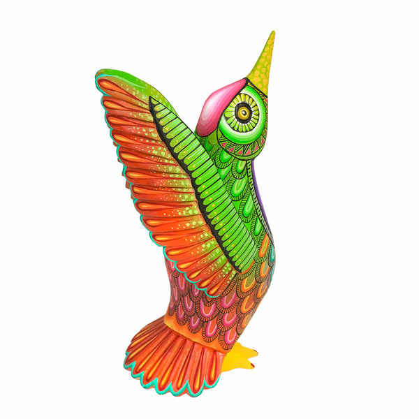 Carolina Sandoval: Alebrije Hummingbird Woodcarving