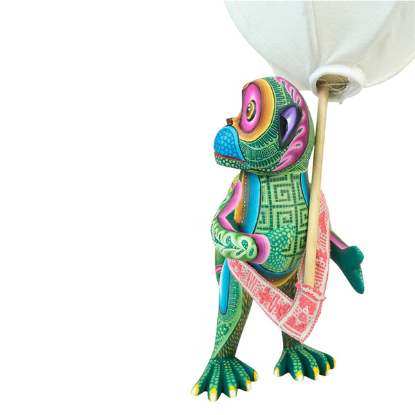 Carolina Sandoval & Kengi: Carnaval Monkey Woodcarving