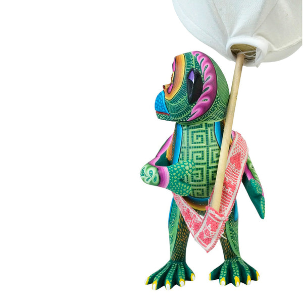 Carolina Sandoval & Kengi: Carnaval Monkey Woodcarving