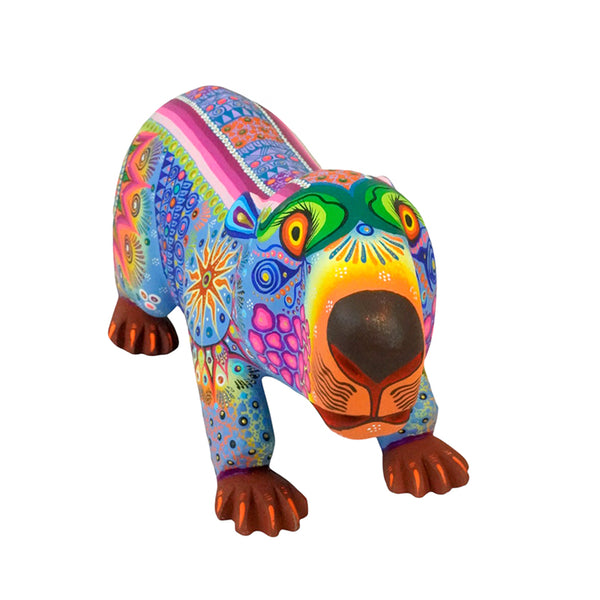 Cesar Melchor: Curious Capybara Woodcarving