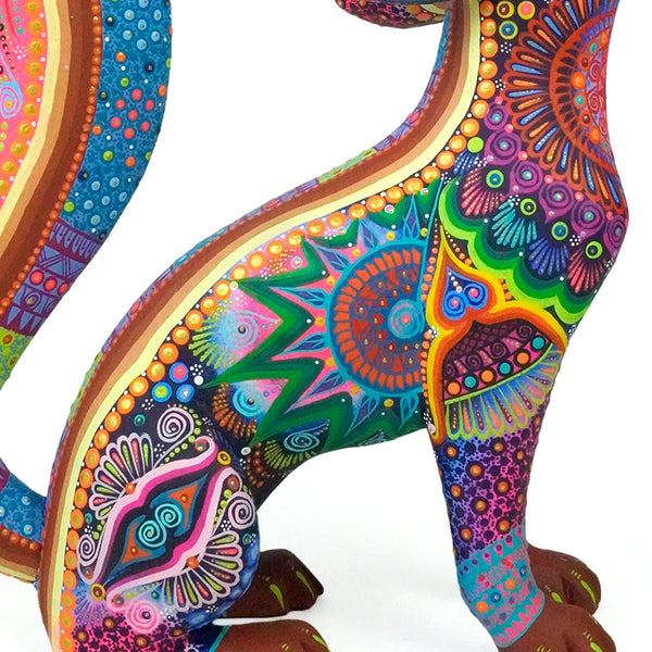 Cesar Melchor: Moon Howler Coyote Spirit Alebrije