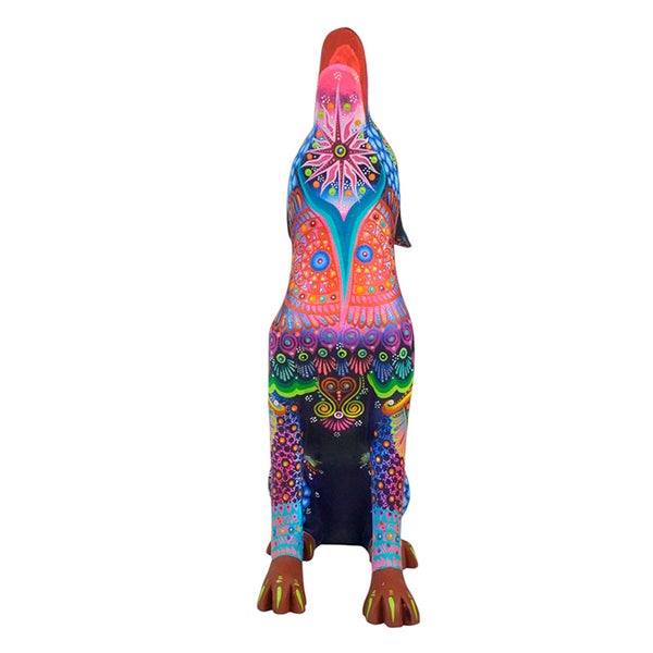 Cesar Melchor: Moon Howler Coyote Spirit Alebrije