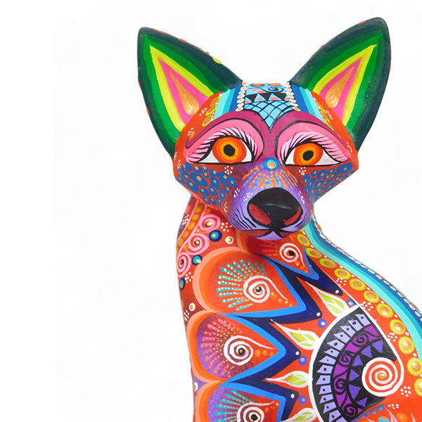 Cesar Melchor: Fox Woodcarving