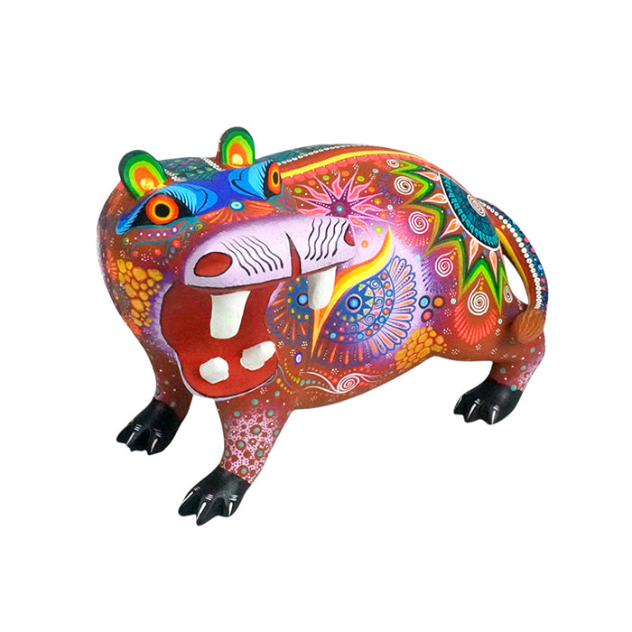 Cesar Melchor: Sunshine Hippo Alebrije