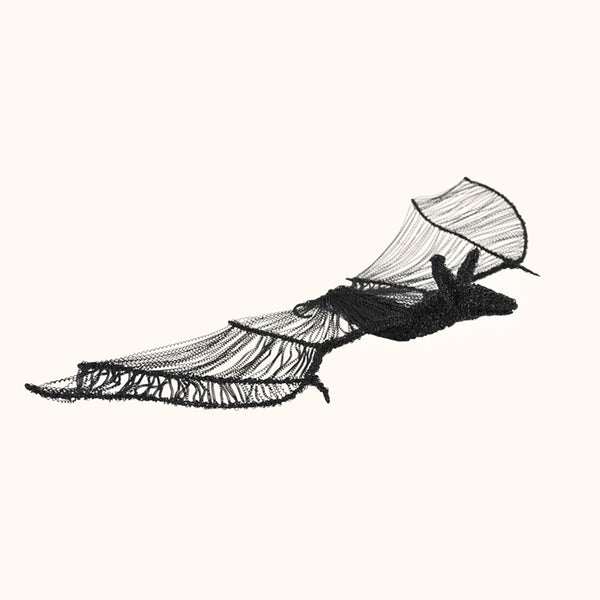 Cristo Escamilla: Wire Bat Wire Art