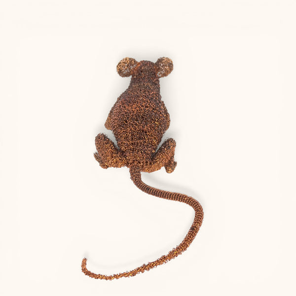 Cristo Escamilla: Mischievous Mouse Wire Art