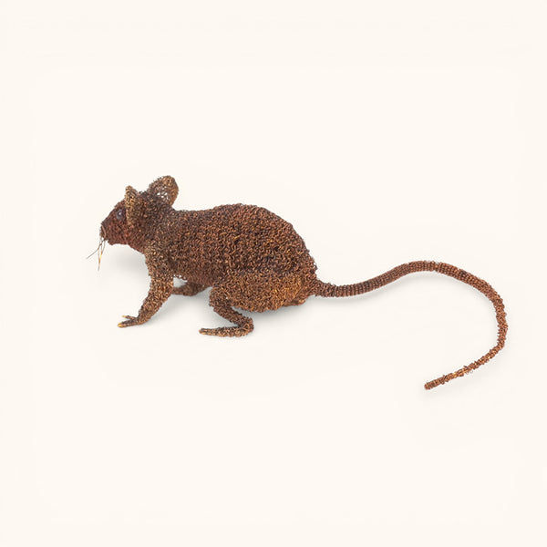 Cristo Escamilla: Mischievous Mouse Wire Art