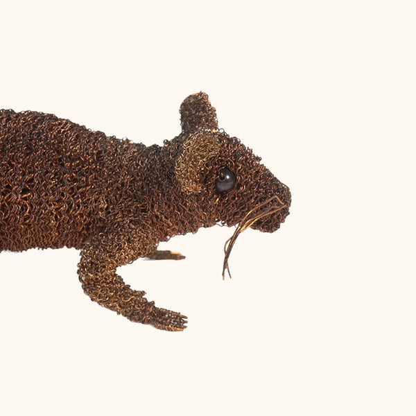 Cristo Escamilla: Mischievous Mouse Wire Art