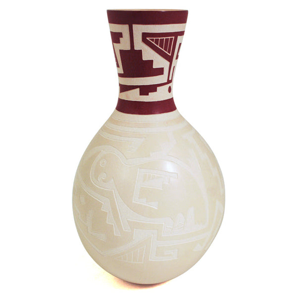 Kiva steps Mata Ortiz pottery