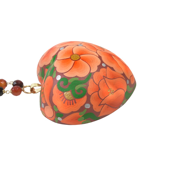 Javier Jimenez: Heart Necklace Oaxaca