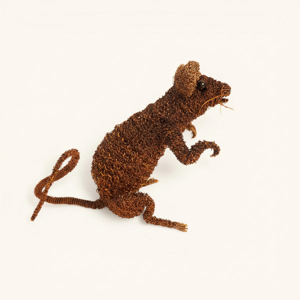 Cristo Escamilla: Curious Mouse Wire Art