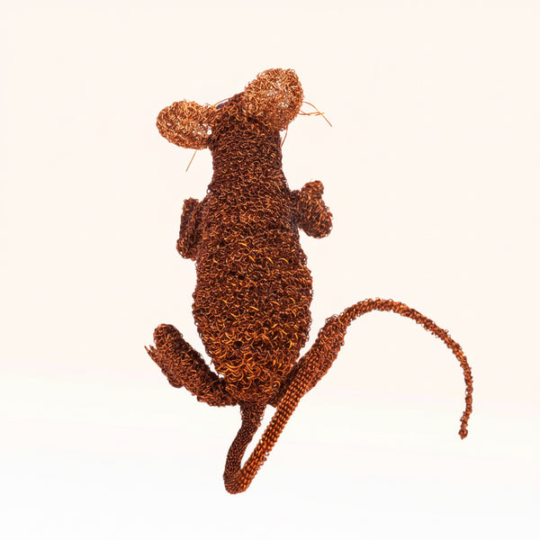 Cristo Escamilla: Curious Mouse Wire Art
